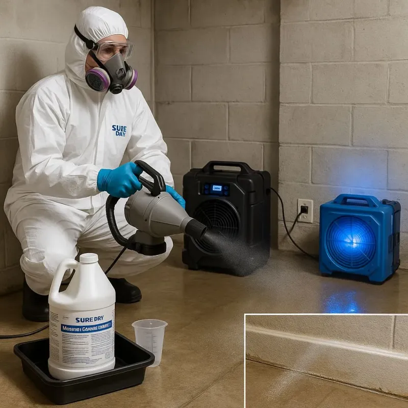 Sanitization and Odor Removal process in Wayne, PA